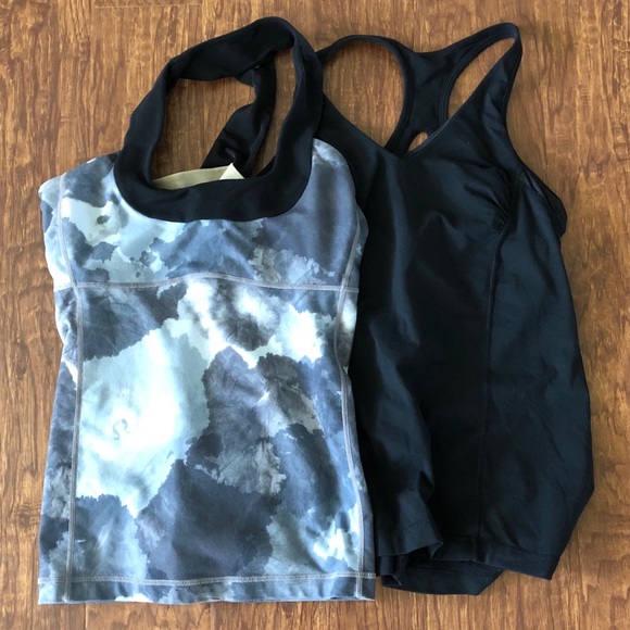 Athleta Tops - Bundle of 2 Lululemon Workout Tops GUC Size Large